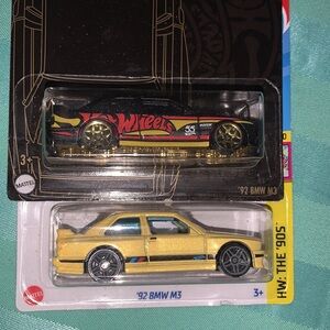 Hot Wheels 55 Anniversary '92 BMW M3 2car lot